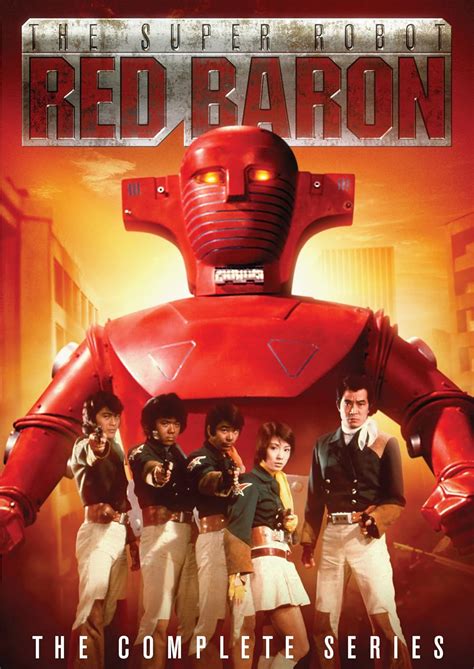 Super Robot Red Baron Complete Series Reino Unido Dvd Amazones Cine Y Series Tv