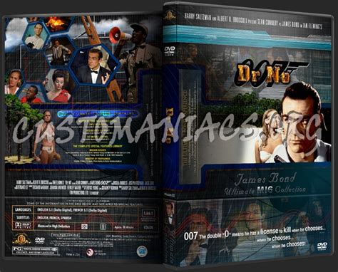 James Bond Dr No Dvd Cover Dvd Covers And Labels By Customaniacs Id