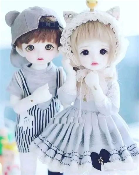 Romantic Doll Couple Wallpaper Cute Dolls Couples Doll Cute Baby Dolls