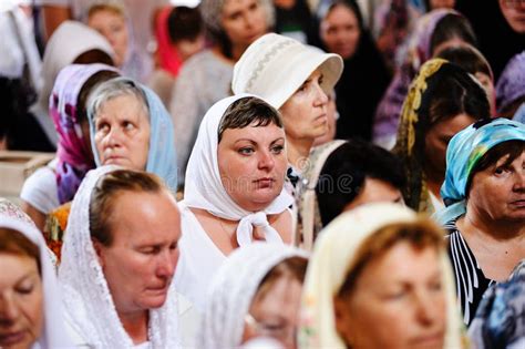 Orel Russia July 28 2016 Russia Christianization Anniversary Divine