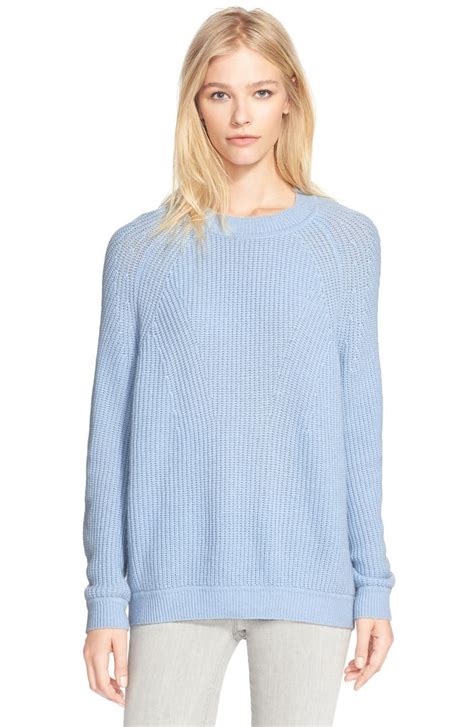 Vince Directional Rib Knit Wool And Cashmere Sweater Nordstrom