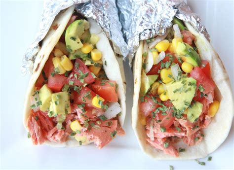 Citrus Butter Salmon Tacos Recipe Divas Can Cook