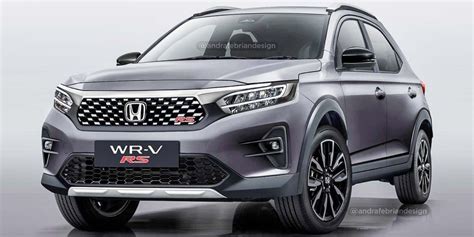 Production Spec 2023 Honda Wr V Creta Rival Rendered Unveil Soon