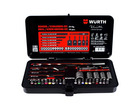 Limited Edition Drill And Screwdriving Set Shop Wurth Canada