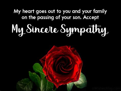 22 Sympathy Messages For Loss Of Son Ultra Wishes