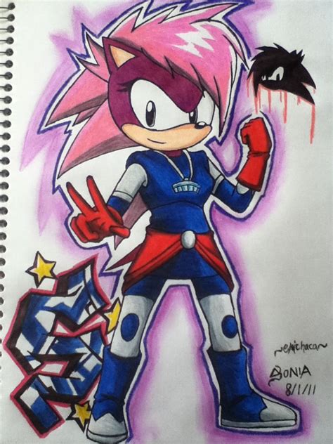 Sonia The Hedgehog Hedgehog Sonic Fan Art Sonic Fan Characters