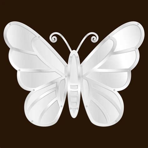 White Butterfly Vector Images Vectorielles White Butterfly Vector