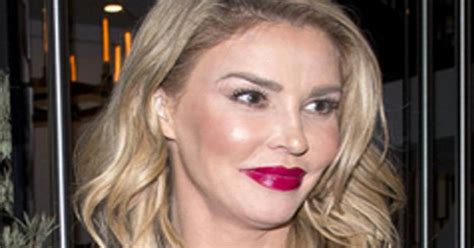 Brandi Glanville Steps Out In Completely See Through Dress With Body