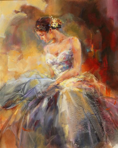 Grace By Anna Razumovskaya Romantic Paintings Romantic Art Beautiful Paintings Ballerina