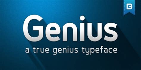 Genius Font Download Fonts Empire