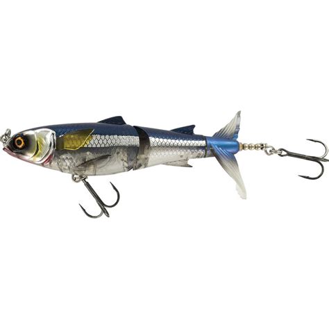 Chasebaits Drunk Mullet Surface Lure 130mm Blue Bait | BCF