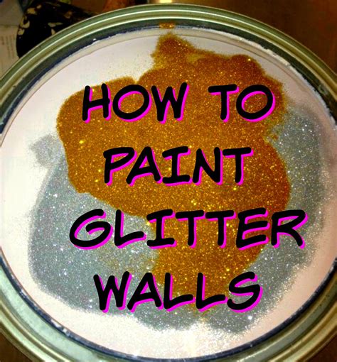 Bring On The Bling How To Paint Glitter Walls San Diego Painter