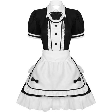 Robe Maid Femme Adulte Déguisement Soubrette Sexy Costume Halloween