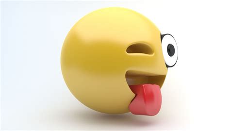 3d Model Emoji Pack Vr Ar Low Poly Cgtrader