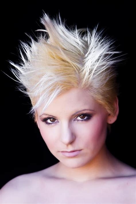 Gently run the comb through your hair so there are no knots. easy hairstyle ideas: Superb Haircut - Short Spiky ...
