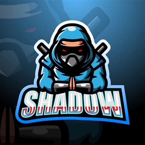Premium Vector Shadow Mascot Esport Logo Design