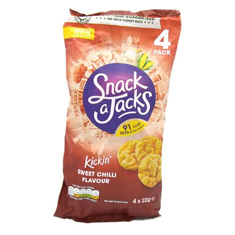 Snack A Jacks Sweet Chilli Flavour X G Approved Food
