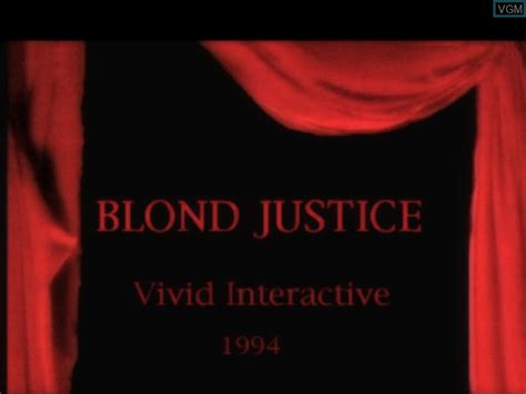 Fiche Du Jeu Blonde Justice Sur 3do Le Musee Des Jeux Video