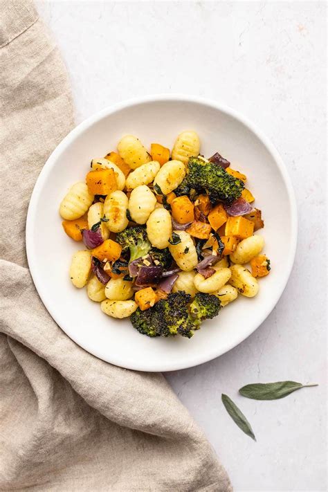 Brown Butter Sheet Pan Gnocchi With Vegetables The Recipe Well