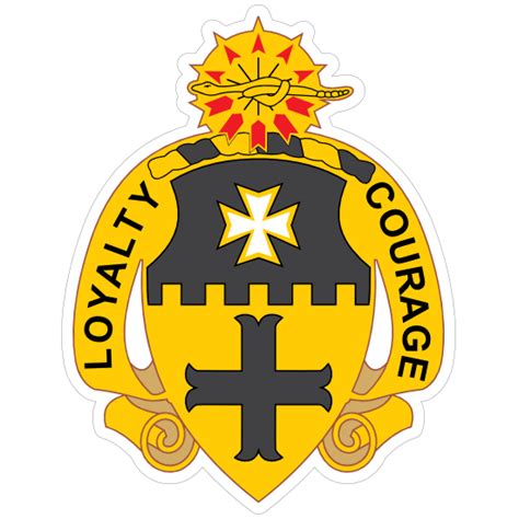 Army 5th Cavalry Remiment Distinctive Unit Insignia Sticker