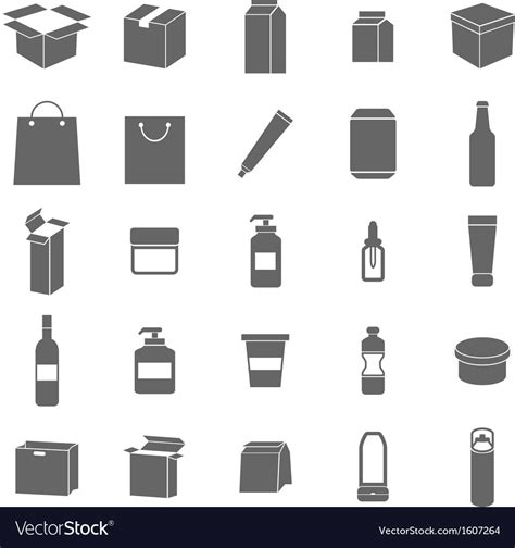 Weitere ideen zu ausdrucken, druckvorlagen. Packaging Black And White Icon / Packaging Symbol Stack Of ...
