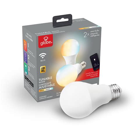 Globe Electric Wi Fi Smart 60w Equivalent Tunable White Frosted Led