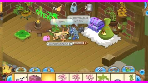 Animal Jam I Decorating the small house den 