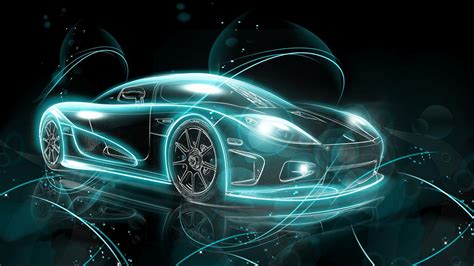 Neon Car Wallpapers Wallpaper Cave