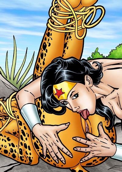 Wonder Woman And Cheetah Lesbian Sex Jla Porn Comics