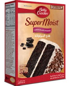 Supermoist Chocolate Fudge Cake Betty Crocker Arab Emirates