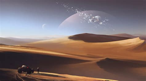 Hd Wallpaper Dinosaur Wall Paper Science Fiction Desert Sand Dune