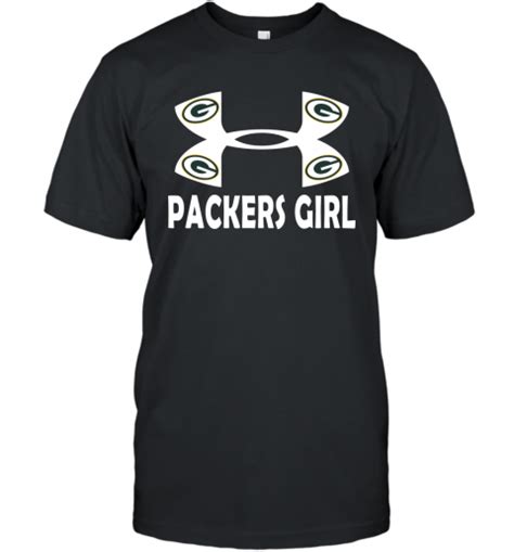 Nfl Green Bay Packers Girl Under Armour Football Sports T Shirt