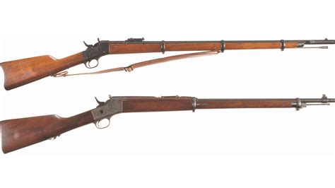 Two Remington Rolling Block Military Rifles Rock Island Auction