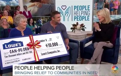Watch Lowes Donates 10000 To Rose City On Megyn Kelly Today