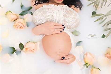 How To Create Milk Bath Maternity Photos Marie Grantham Photography