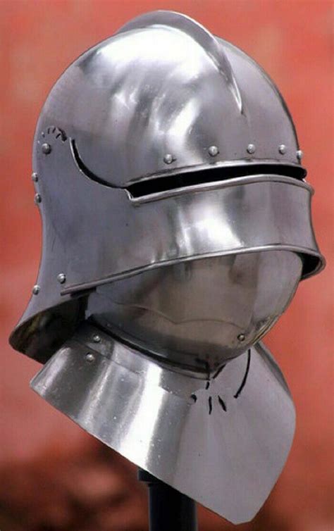Medieval Visor Helmet Medieval Tournament Close Helmet Etsy