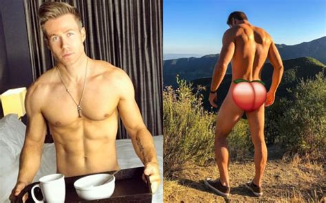 Ashley Parker Angel Strips Down To His Birthday Suit To Celebrate His