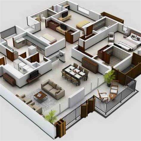 Denah Rumah Kamar Minimalis D Terbaru In Denah Rumah Desain Rumah Denah