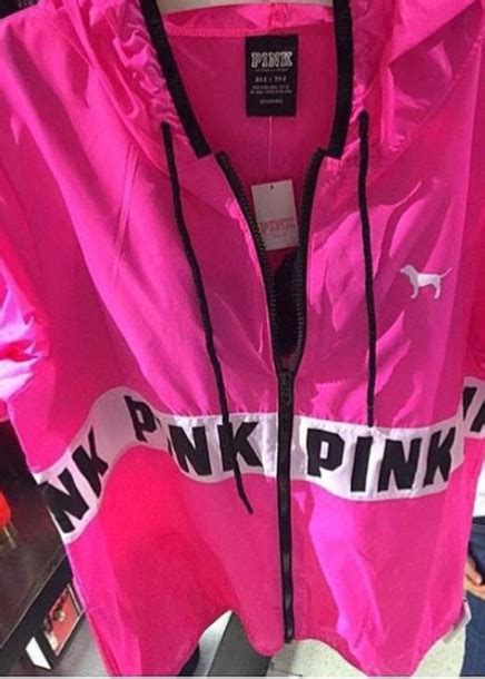 Coat Windbreaker Victorias Secret Pink By Victorias Secret Pink