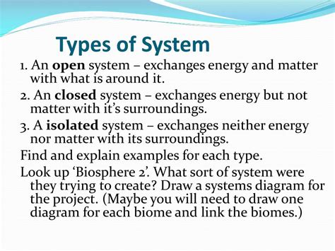 The 8 Types Of System