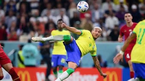 2022 World Cup Richarlison De Andrades Overhead Strike Wins The Goal