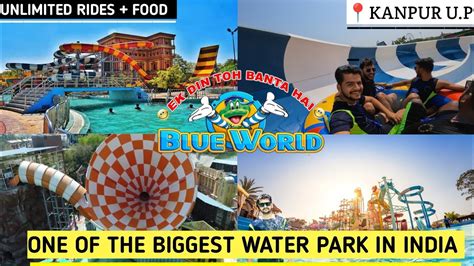 Blue World Water Park 📍kanpur 2023 One Of The Biggest Theme Park In
