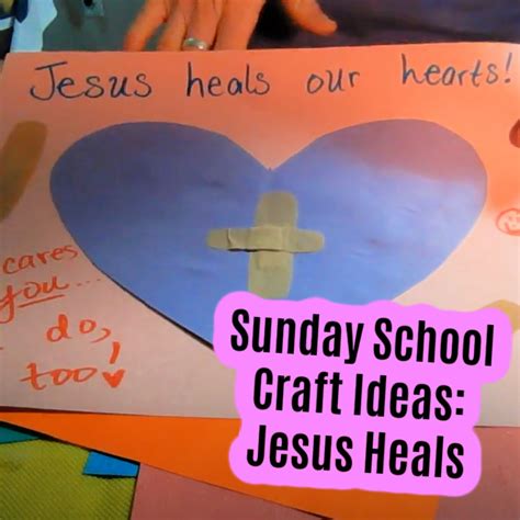 Jesus Heals People Craft