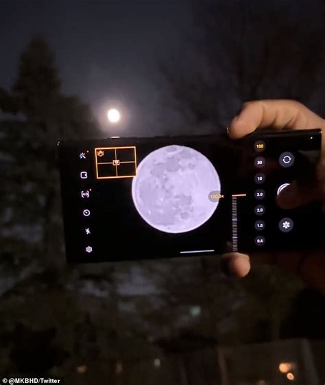 Crazy Cellphone Camera Features Including 100x Zoom For Moon Images