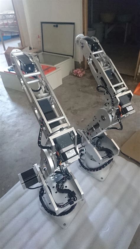 6 Axis Robot Arm Robot Six Degree Of Freedom Harmonic Deceleration Step