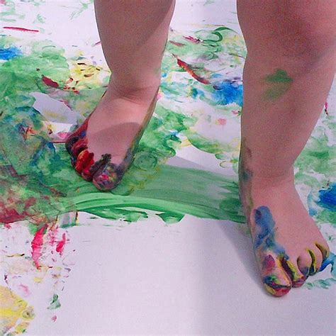Feet Painting For Kids