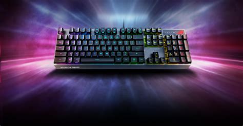Asus Announces The Strix Scope Rx Keyboard