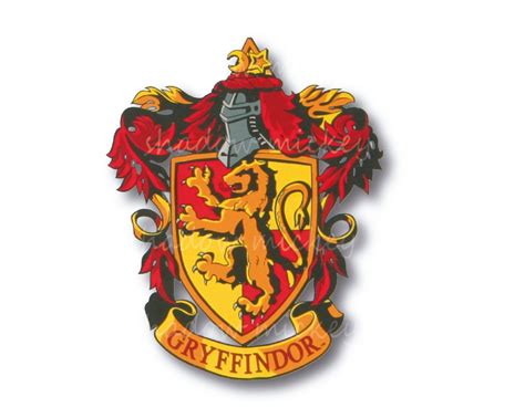 Items Similar To Crest Gryffindor Harry Potter Printable Iron Digital Digital Transfer