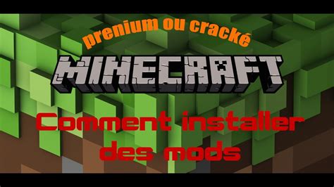 Tuto Comment Installer Des Mods Sur Minecraft Youtube