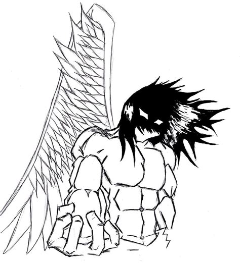 Evil Angel Drawing At Getdrawings Free Download
